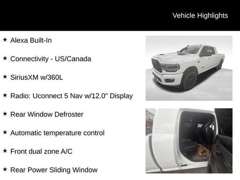 Used 2024 RAM 2500 Laramie w/ Night Edition AWD/4WD image 16