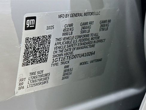 New 2026 GMC Sierra EV Elevation image 31