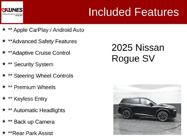 Used 2025 Nissan Rogue SV AWD/4WD image 2
