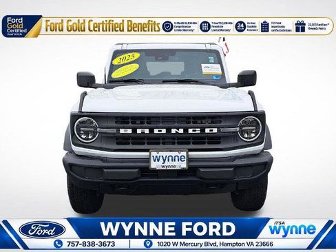 Certified 2025 Ford Bronco Big Bend AWD/4WD image 2