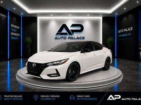 Used 2023 Nissan Sentra SR w/ Midnight Edition Package FWD image 1
