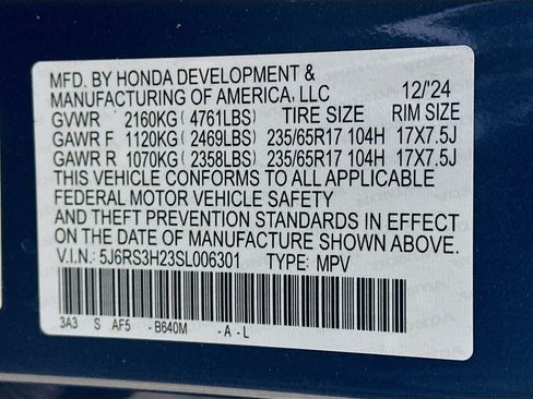 Used 2025 Honda CR-V LX image 12