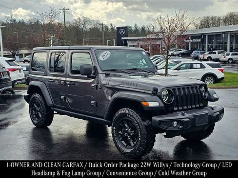 Used 2021 Jeep Wrangler Unlimited Sport AWD/4WD image 1