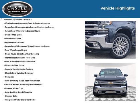 Used 2021 Chevrolet Silverado 1500 LTZ w/ LTZ Premium Package AWD/4WD image 8