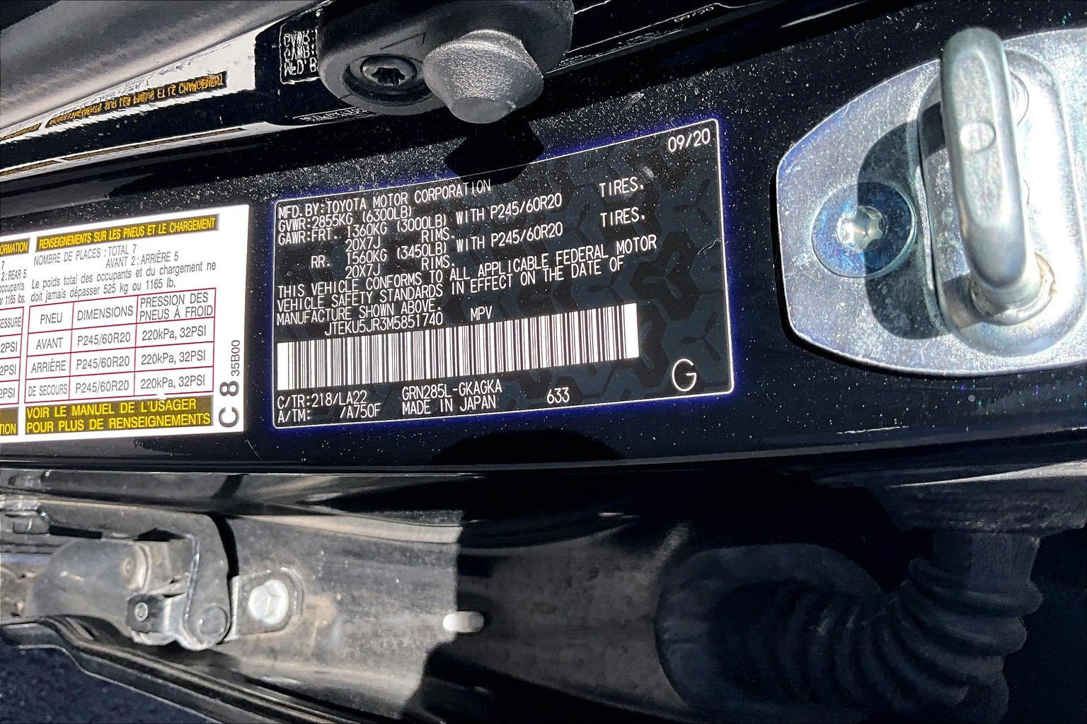 Used 2021 Toyota 4Runner Limited AWD/4WD image 5