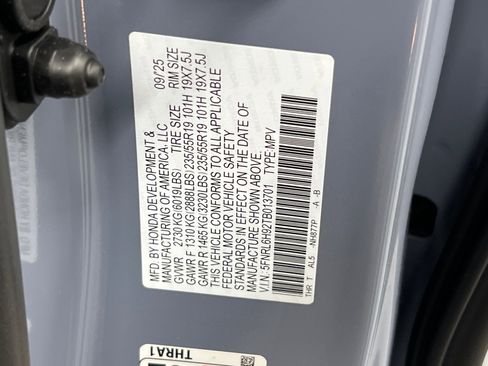 New 2026 Honda Odyssey Elite image 28