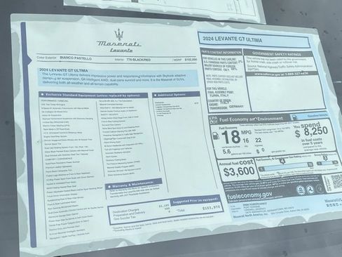 New 2024 Maserati Levante GT Ultima image 48