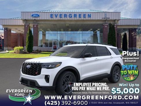 New 2026 Ford Explorer ST w/ Sun And Sound Package AWD/4WD image 1