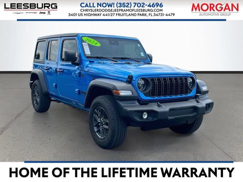 Certified 2024 Jeep Wrangler Unlimited Sport AWD/4WD image 1