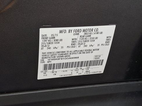 Used 2016 Ford Explorer Limited w/ Equipment Group 301A AWD/4WD image 26