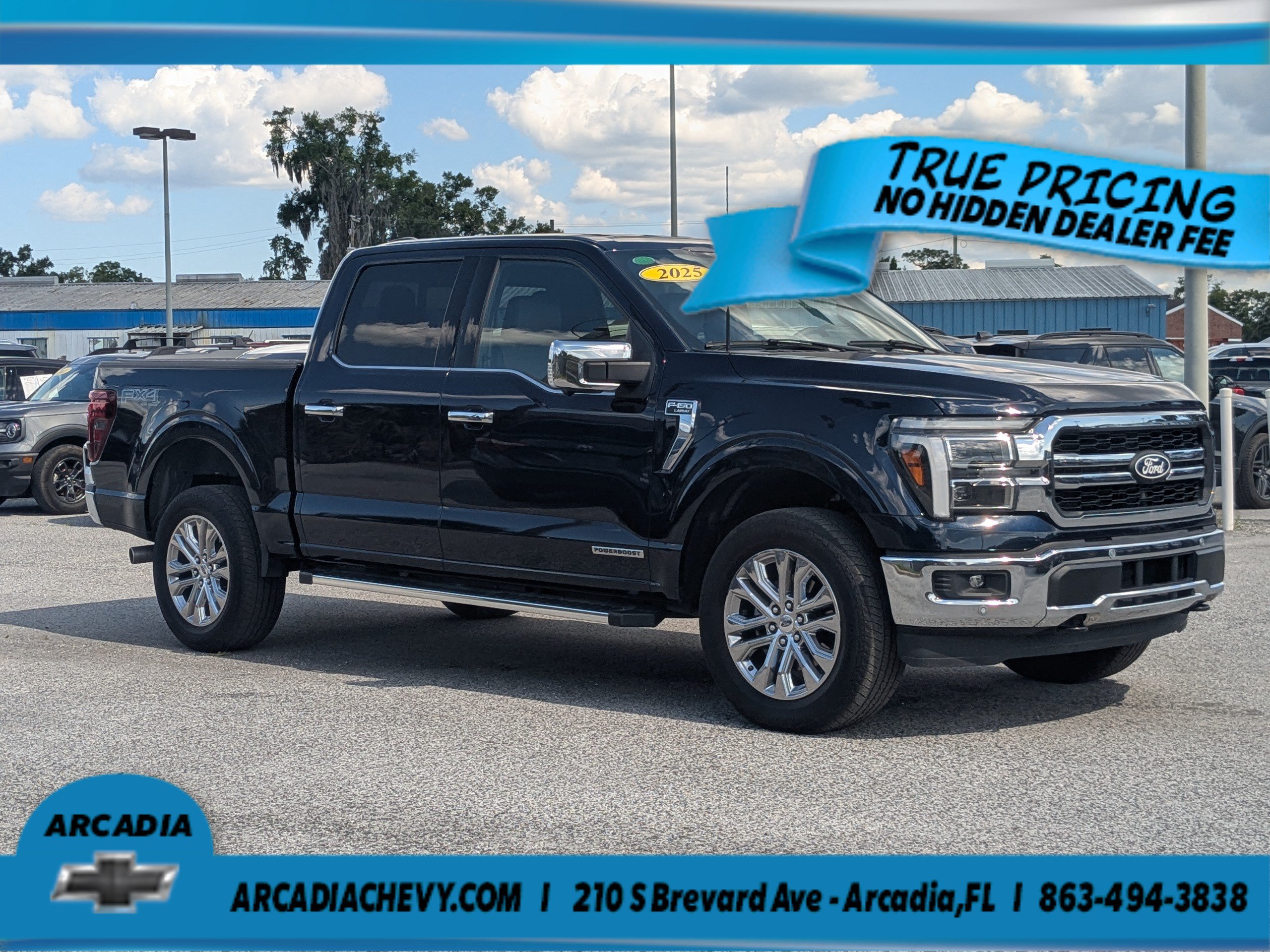 Used 2025 Ford F150 Lariat w/ Equipment Group 501A Mid AWD/4WD image 2