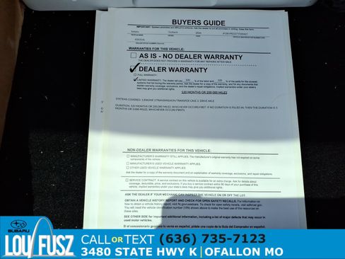 Certified 2026 Subaru Outback Touring AWD/4WD image 35