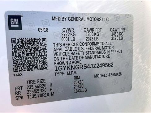 Used 2018 Cadillac XT5 Platinum AWD/4WD image 6
