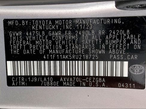 Used 2024 Toyota Camry XLE image 31