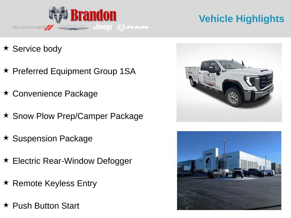 Used 2025 GMC Sierra 2500 Pro w/ Convenience Package AWD/4WD image 2
