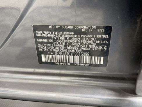 Used 2023 Subaru Crosstrek 2.0i image 16