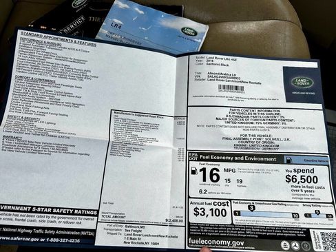 Used 2016 Land Rover LR4 HSE Silver Edition image 34