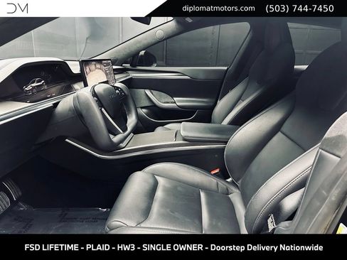 Used 2021 Tesla Model S Plaid AWD/4WD image 17