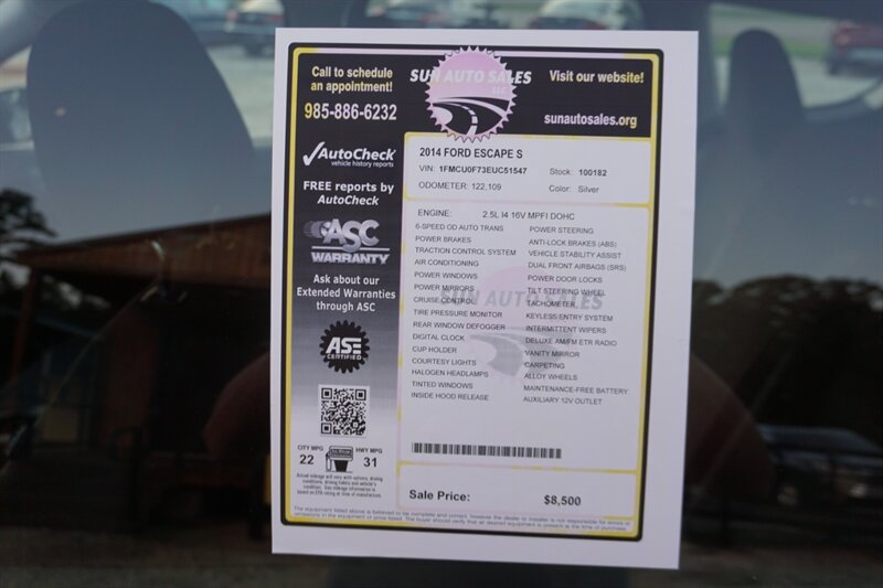 Used 2014 Ford Escape S FWD image 31