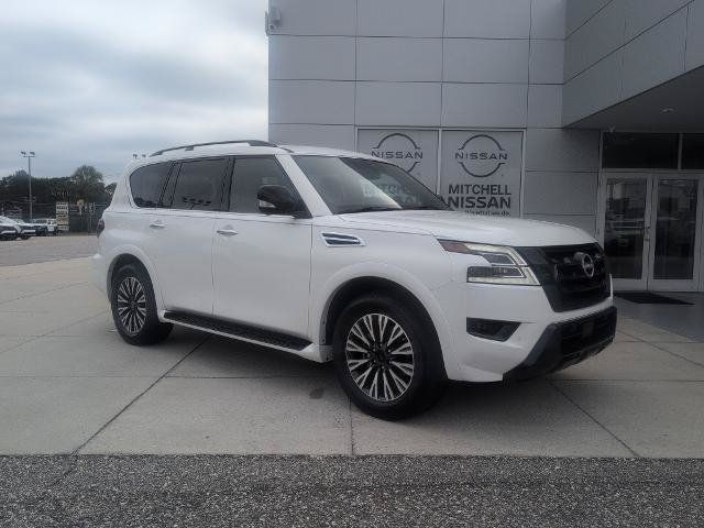 Certified 2024 Nissan Armada SL w/ Midnight Edition Package RWD image 1