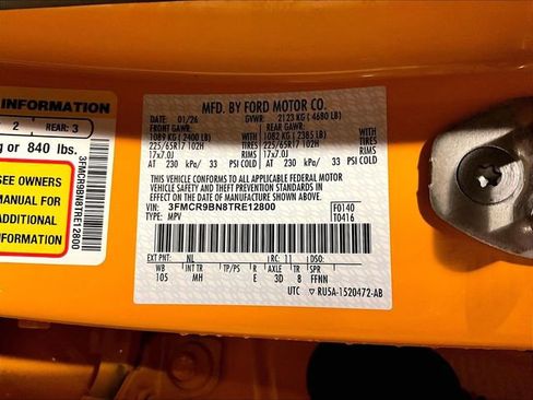 New 2026 Ford Bronco Sport Big Bend w/ Convenience Package image 14