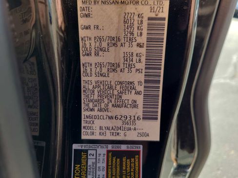 Used 2022 Nissan Frontier S w/ Technology Package image 29