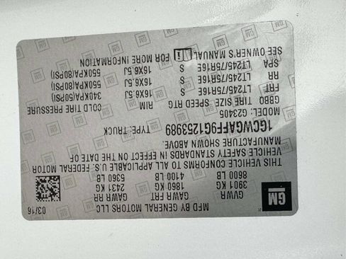 Used 2016 Chevrolet Express 2500 2500 3dr Cargo Van image 19