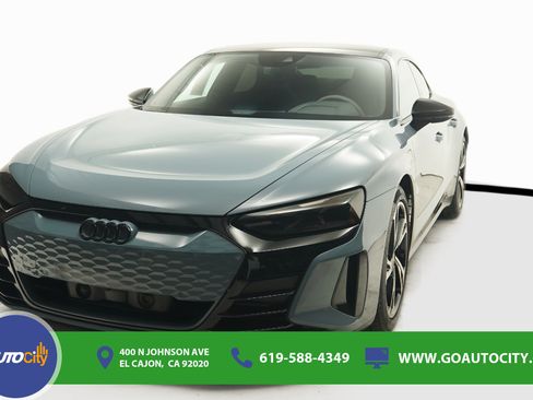 Used 2022 Audi e-tron GT Premium Plus AWD/4WD image 1