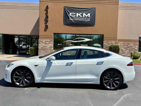 Used 2016 Tesla Model S 90D AWD/4WD image 3
