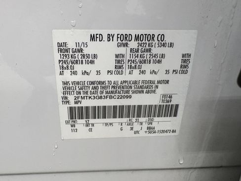 Used 2015 Ford Edge SE FWD image 35
