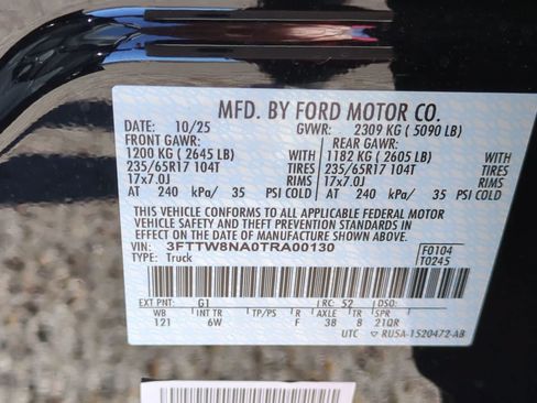 New 2026 Ford Maverick Tremor AWD/4WD image 33