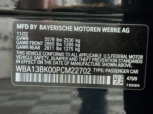 Used 2023 BMW M550i xDrive w/ Executive Package AWD/4WD image 37