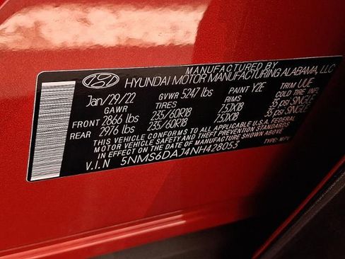 Used 2022 Hyundai Santa Fe SEL w/ Convenience Package AWD/4WD image 29