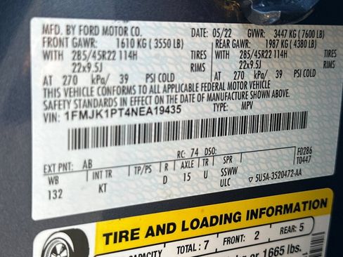 Used 2022 Ford Expedition Max King Ranch AWD/4WD image 36