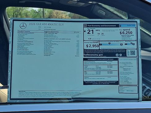 New 2026 Mercedes-Benz GLE 450 4MATIC image 19