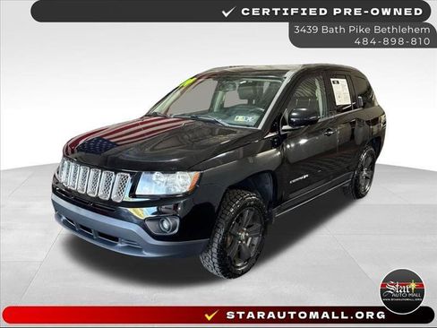 Used 2014 Jeep Compass Latitude w/ Sun/Sound Group AWD/4WD image 1
