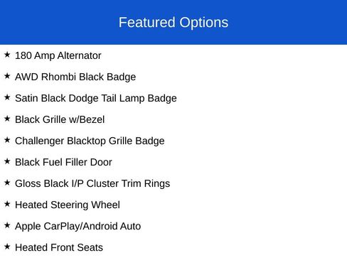 Used 2023 Dodge Challenger SXT w/ Blacktop Package image 4