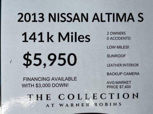 Used 2013 Nissan Altima 2.5 S FWD image 2