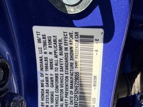Used 2017 Honda Civic LX image 6