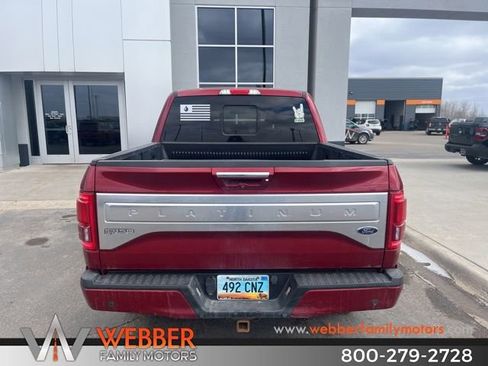 Used 2016 Ford F150 Platinum w/ Equipment Group 701A Luxury image 7