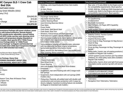 Used 2011 GMC Canyon SLE RWD image 4