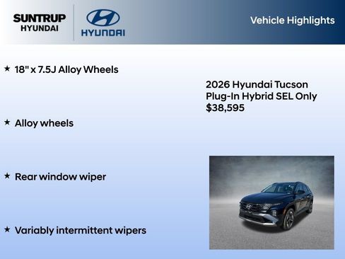 New 2026 Hyundai Tucson SEL AWD/4WD image 15
