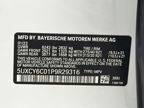 Used 2023 BMW X6 xDrive40i w/ M Sport Package AWD/4WD image 27