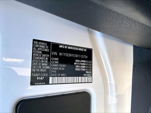Used 2022 Mercedes-Benz Sprinter 3500 image 33