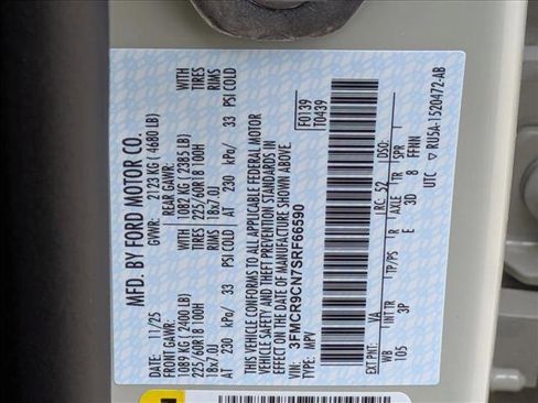 New 2025 Ford Bronco Sport Outer Banks image 25