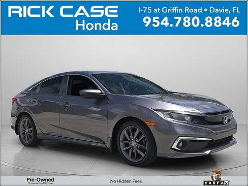 Used 2021 Honda Civic EX image 1