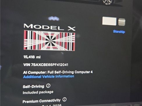 Used 2023 Tesla Model X Plaid AWD/4WD image 3