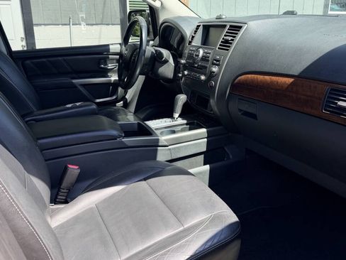 Used 2015 Nissan Armada Platinum w/ 2nd Row Captain Seat Package AWD/4WD image 2