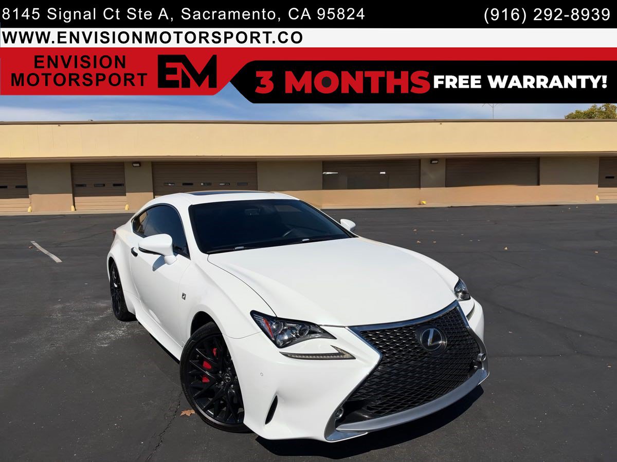 Used 2015 Lexus RC 350 w/ F Sport w/Summer Tires RWD image 1