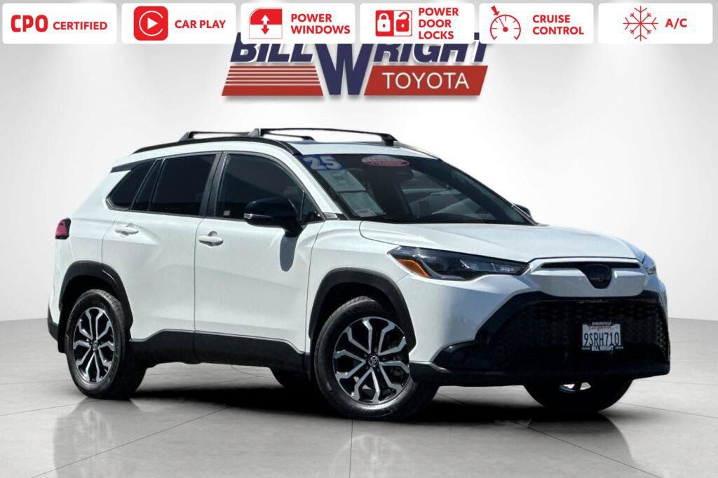 Certified 2025 Toyota Corolla Cross AWD Hybrid w/ Moonroof Package image 1